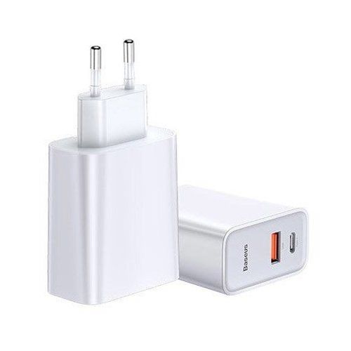 BASEUS SPEED PPS QC3.0 + USB-C NETWORK CHARGER WHITE na Arena.pl