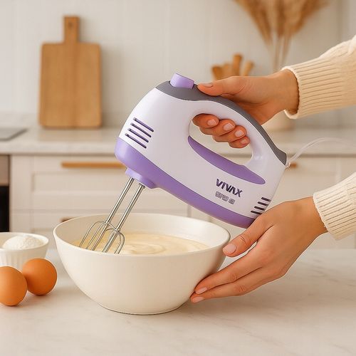 MIKSER RĘCZNY VIVAX TURBO 400W MIESZADŁA I TRZEPACZKI ZE STALI na Arena.pl