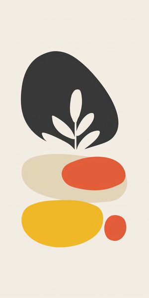 Plakat 50x100cm Botaniczna Spójność zdjęcie 1