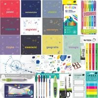 WYPRAWKA SZKOLNA PRZYBORY SZKOLNE ZESZYTY TEMATYCZNE klasa 4-8