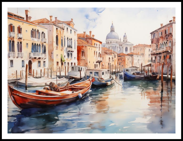 Plakat 100x75cm Wenecka Impresja zdjęcie 3