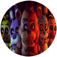 Opłatek na tort FNAF Five Nights at Freddy's