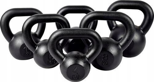 16 kg KETTLEBELL Kettle Odważnik HANTLA Żeliwna PL na Arena.pl