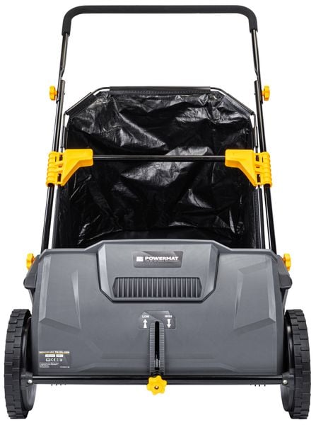 Zbieracz do liści TRAWY ręczny ZAMIATARKA kosz 100L REGULACJA WYSOKOŚCI zdjęcie 8