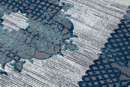 RUG/LU/IONA/FRAME3/BLUE+GREY/160x220 na Arena.pl