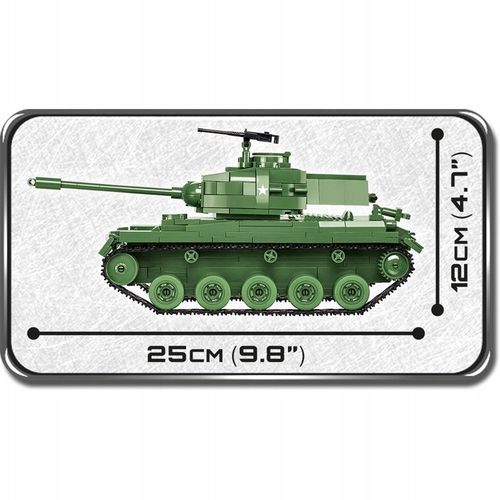 Klocki COBI-2239 Amerykański Czołg M41A3 WALKER BULLDOG na Arena.pl