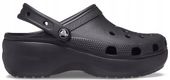 Klapki damskie Crocs Classic Platform Clog black 38-39 EU