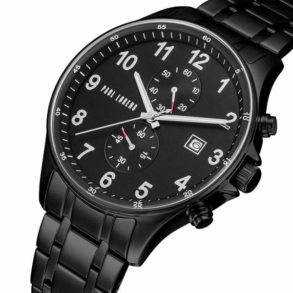 zegarek męski paul lorens pl20002b-1a5 + box zdjęcie 2