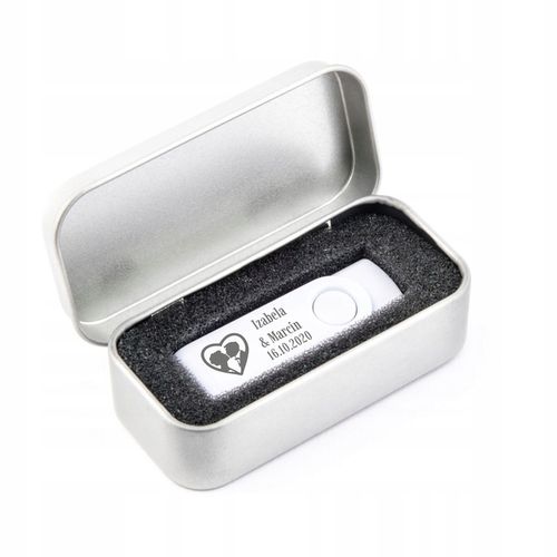 Pendrive 64 GB USB 2.0 pudełko + GRAWER ŚLUBNY na Arena.pl