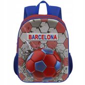 PLECACZEK MAŁY DLA CHŁOPCA 3D PLECAK PRZEDSZKOLNY FC BARCELONA