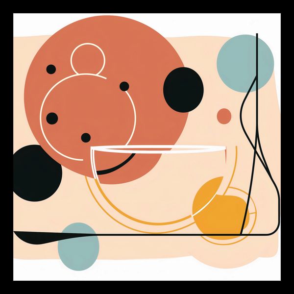 Plakat 30x30cm Harmonia Ciepła zdjęcie 2