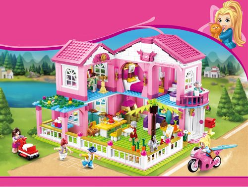 KLOCKI SLUBAN GD Duży Dom Pałac Apartamentowiec Willa 896 el. komp. z LEG na Arena.pl