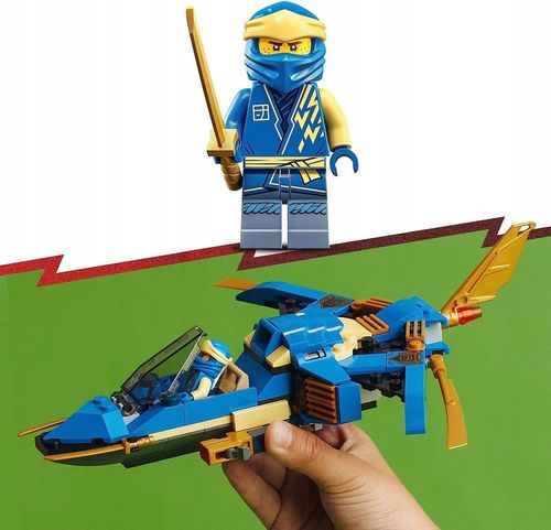 LEGO Ninjago 71784 Odrzutowiec Jay'a EVO 71780 Samochód wyścigowy Kaia EVO na Arena.pl