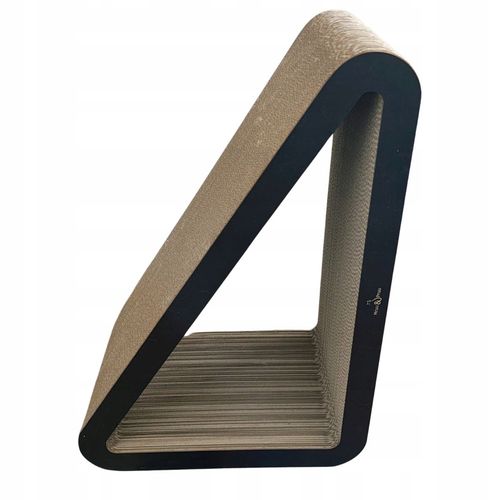 Drapak dla kota Trójkąt XXL | czarny | 77x69x47x30 cm | Mruu&Pruu na Arena.pl