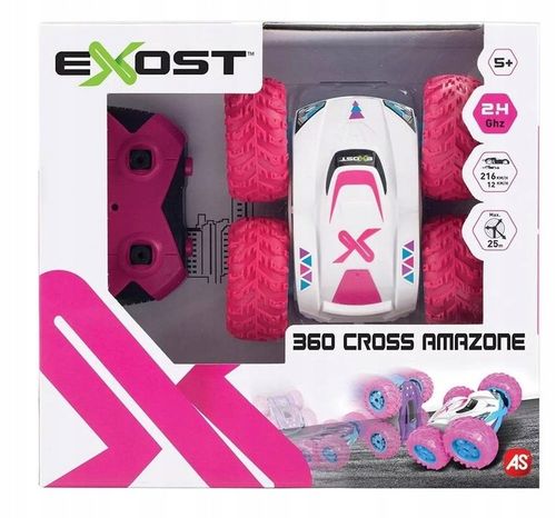 SILVERLIT Exost 360 CROSS AMAZONE AUTKO AUTO ZDALNIE STEROWANE PILOT RC LED na Arena.pl