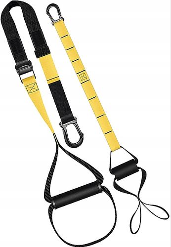 INTEY Zestaw taśm pasów TRX + gumy do ćwiczeń na Arena.pl