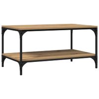 Stolik kawowy dąb artisan 80 x 50 x 40 cm