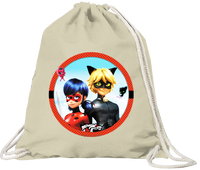 Worek Plecak Biedronka i Czarny Kot