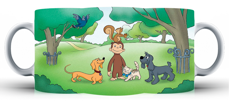 Kubek ceramiczny Ciekawski George zdjęcie 2