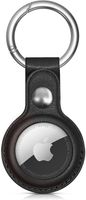 etui do lokalizatora apple airtag z ekoskóry - czarne