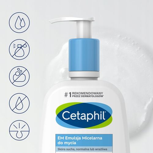 Cetaphil EM do mycia Emulsja micelarna 486 ml na Arena.pl
