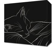 Obraz 30x30cm Nocny Spokój