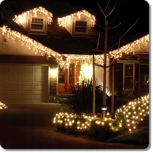 SOPLE FLASH 300 LED ZEWNĘTRZNE BIAŁE CIEPŁE lampki + zimny Flash na Arena.pl