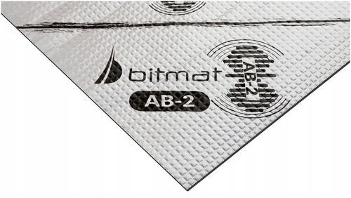 AB-2 MATA WYGŁUSZAJĄCA BUTYLOWA BITUMICZNA 400x50 wygłuszenie para na Arena.pl