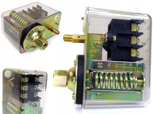 PRESOSTAT 400v 3 FAZY wyłącznik ciśnieniowy do kompresor olejowy sprężarka na Arena.pl