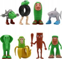 FIGUREK BRAINROT TUNG TUNG TUNG TRALALERO TRALALA ZABAWKI ZESTAW 8 SZTUK