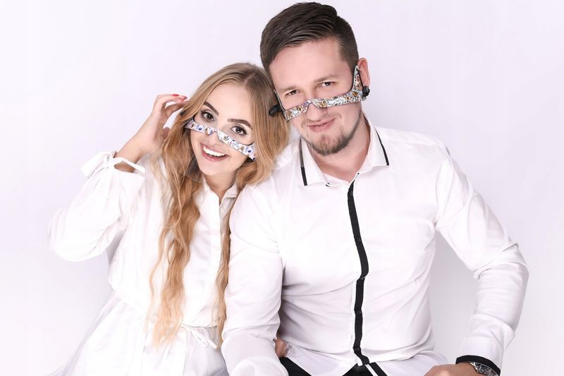 przyłbica minishield / hilfitec / biała s zdjęcie 9
