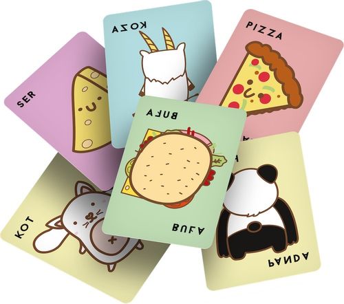 Gra Buła Kot Koza Ser Pizza - Na Opak na Arena.pl
