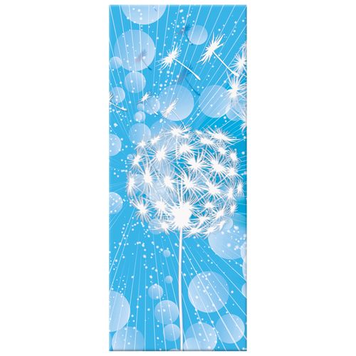 Obraz 40X100 Dmuchawce Abstrakcja Błękitne Tle na Arena.pl