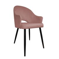 Krzesło Velvet noga czarna MG58