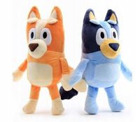 PLUSZOWA MASKOTKA PRZYTULANKA BLUEY BLUE I BINGO 28CM PLUSZAK DLA DZIECI