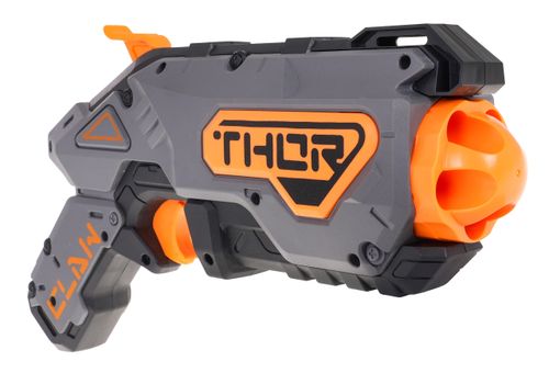 Manulany Pistolet Blaze Storm Dla Dzieci 8+ Szary + 20 Bezpiecznych Pociskó na Arena.pl