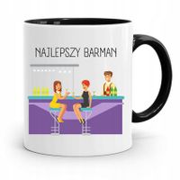 Kubek Prezent Dla Barmana Najlepszy Barman Prezent Z Nadrukiem Ze Zdjęciem