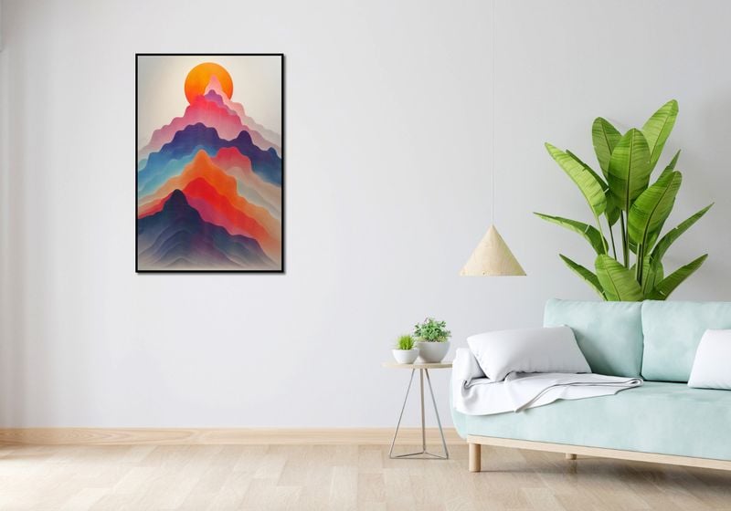 Plakat 67,5x100cm Gama Gór zdjęcie 4