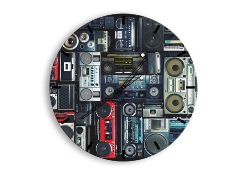 Zegar Ścienny - Technika Magnetofon - 60X60 Cm - C3Ar60X60-3875 na Arena.pl