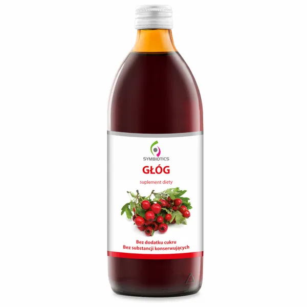 Głóg 500ml - SYMBIOTICS BEZ KONSERWANTÓW zdjęcie 1