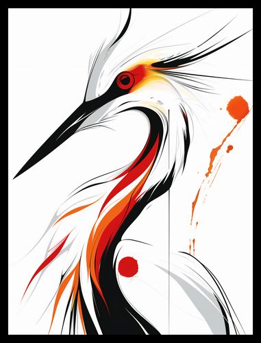 Plakat 30x40cm Bocian na Arena.pl