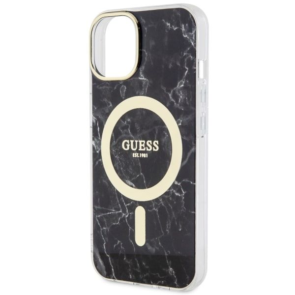 Etui Guess do iPhone 15 Plus, iPhone 14 Plus, Czarny, MagSafe zdjęcie 6