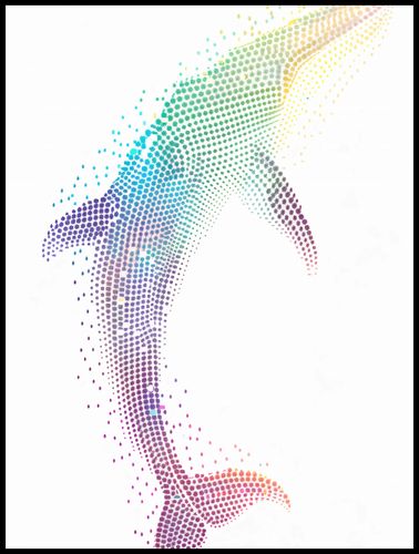 Plakat 75x100cm Spektrum Oceanu na Arena.pl