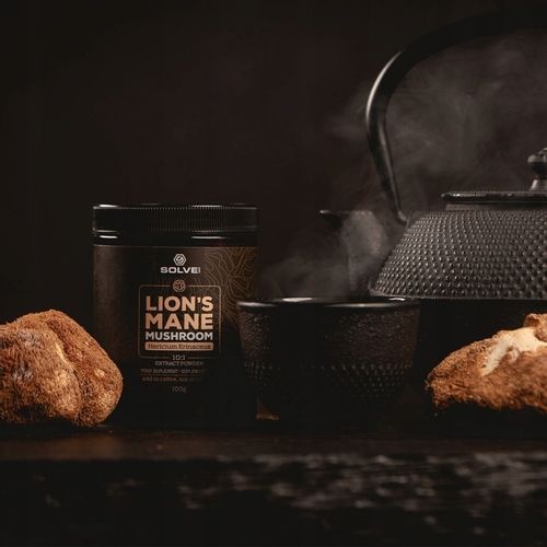 LION'S MANE 10:1 SOPLÓWKA JEŻOWATA 100G SOLVE LABS na Arena.pl