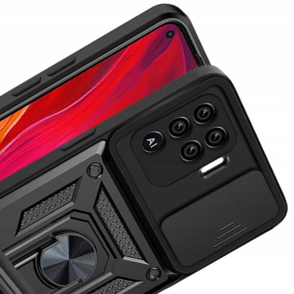 Spacecase Camring Oppo Reno 5 Lite Black zdjęcie 2