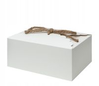 Pudełko Na Ciasto Gładkie Białe Ślub Komunia 10szt
