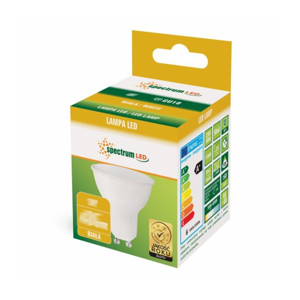 Żarówka LED GU10 1,5W 230V neutralna NW WOJ14101 SPECTRUM zdjęcie 2