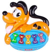 Organki Pianinko Kolorowy Piesek Dla Malucha