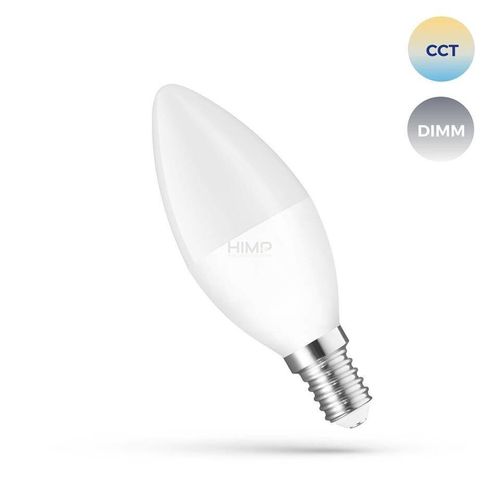 LED ŚWIECOWA 5W E-14 230V CCT+DIM Wi-Fi Spectrum SMART na Arena.pl