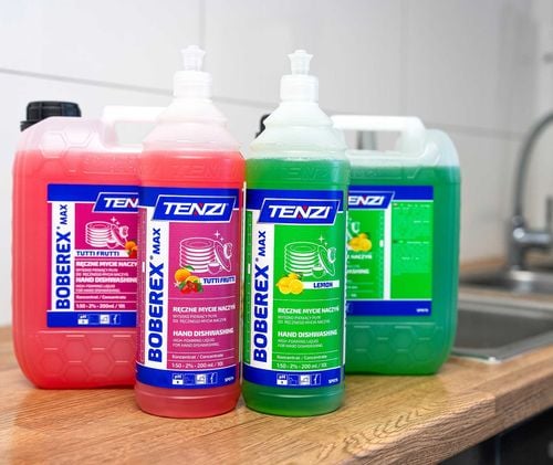 tenzi boberex max lemon 5l. płyn do mycia naczyń na Arena.pl